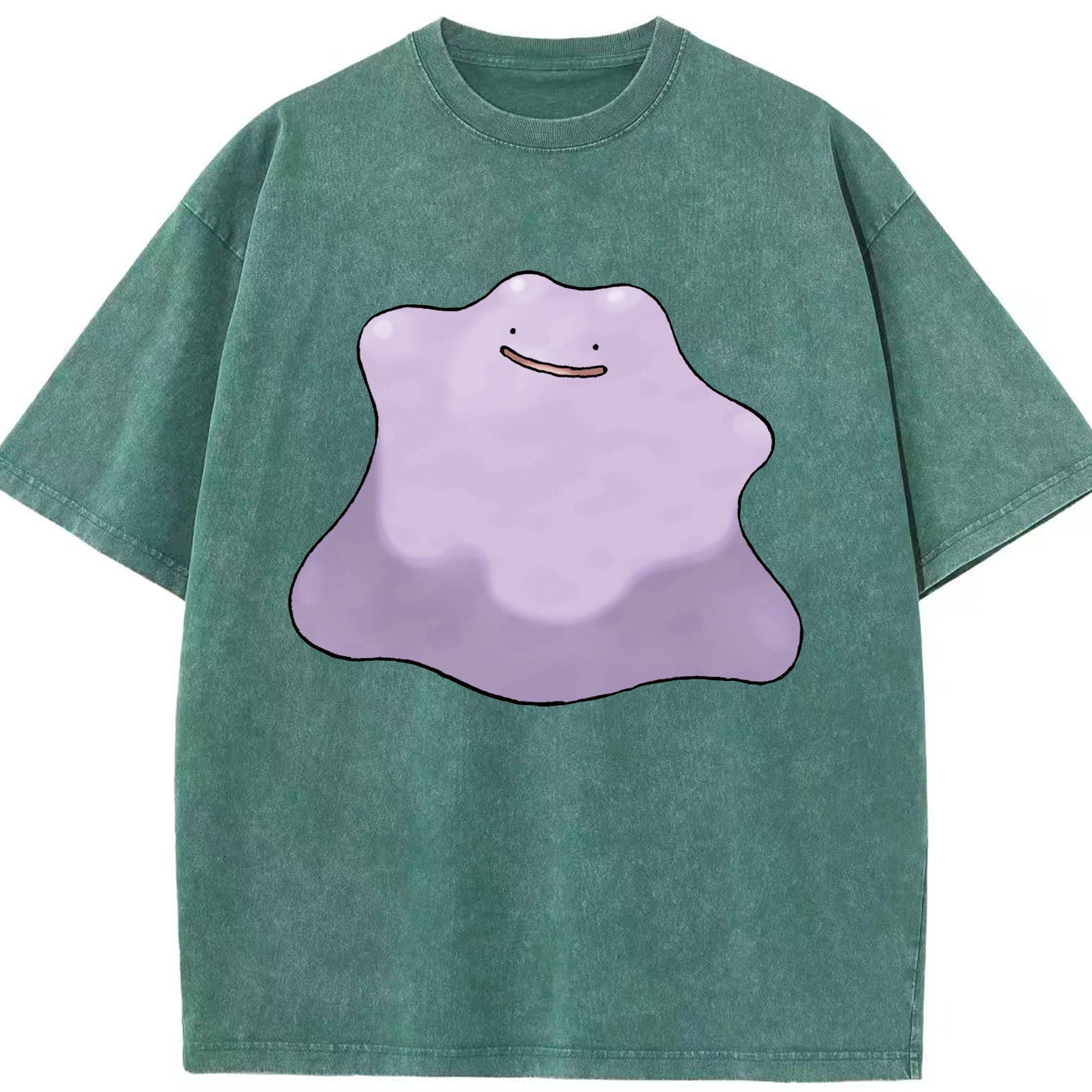 （画像用） ポケットモンスター Pokémon 綿100% ヴィンテージ風 半袖Tシャツ（フロントプリント）